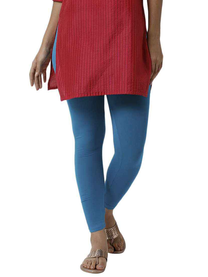 light blue solid legging - 18178516 - Zoom Image - 0