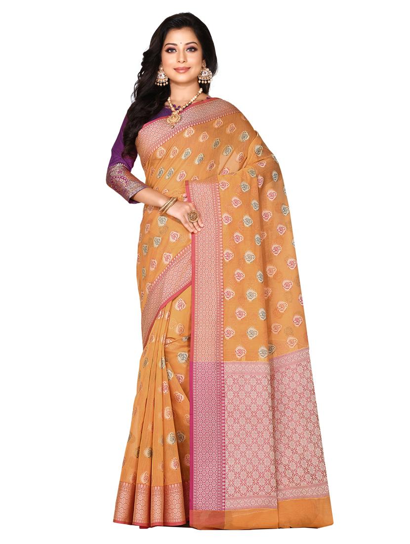 zari work banarasi saree with blouse