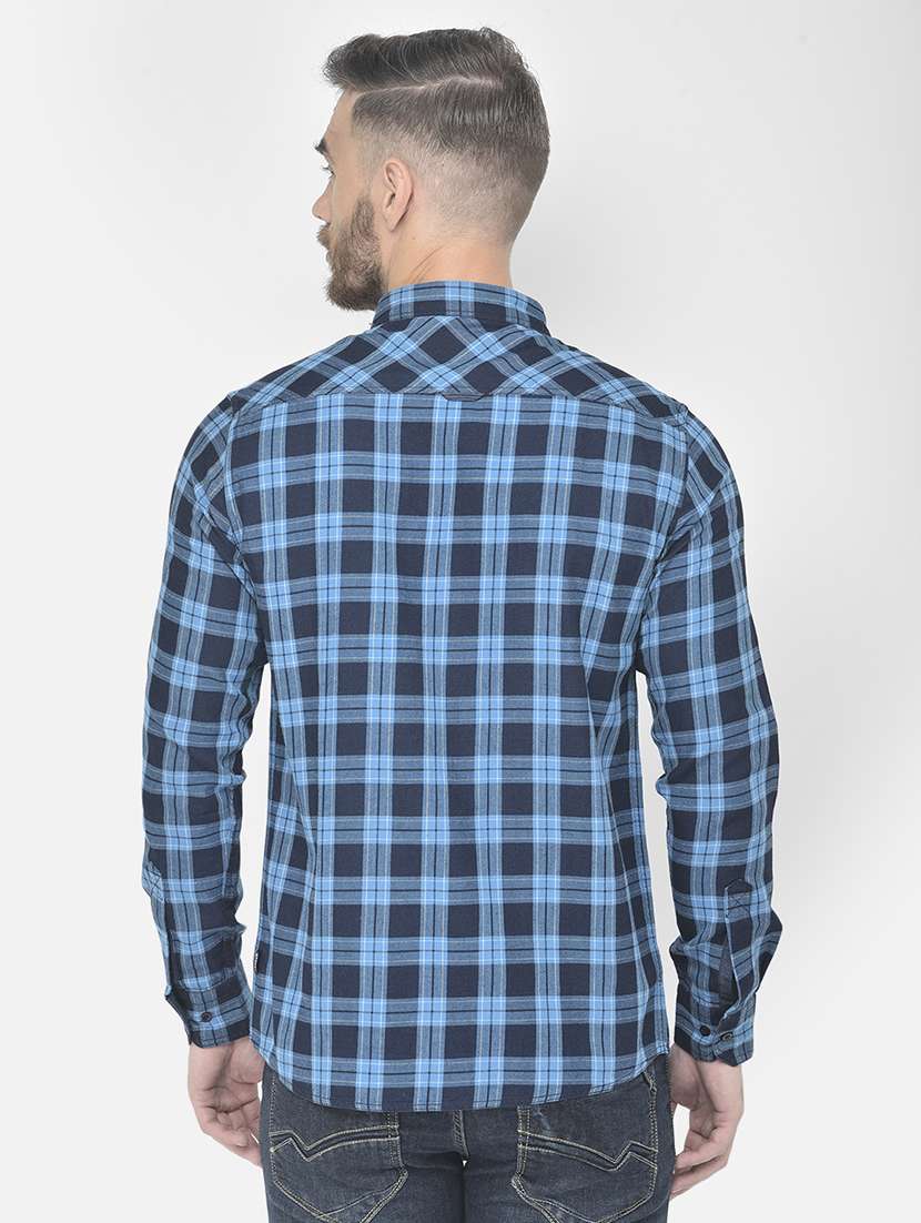 mens checks casual shirt - 18178859 -  Standard Image - 3