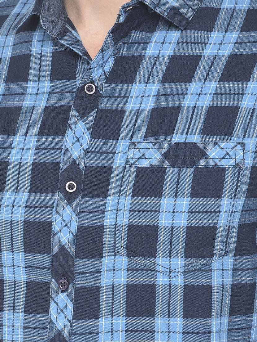 mens checks casual shirt - 18178859 -  Standard Image - 5