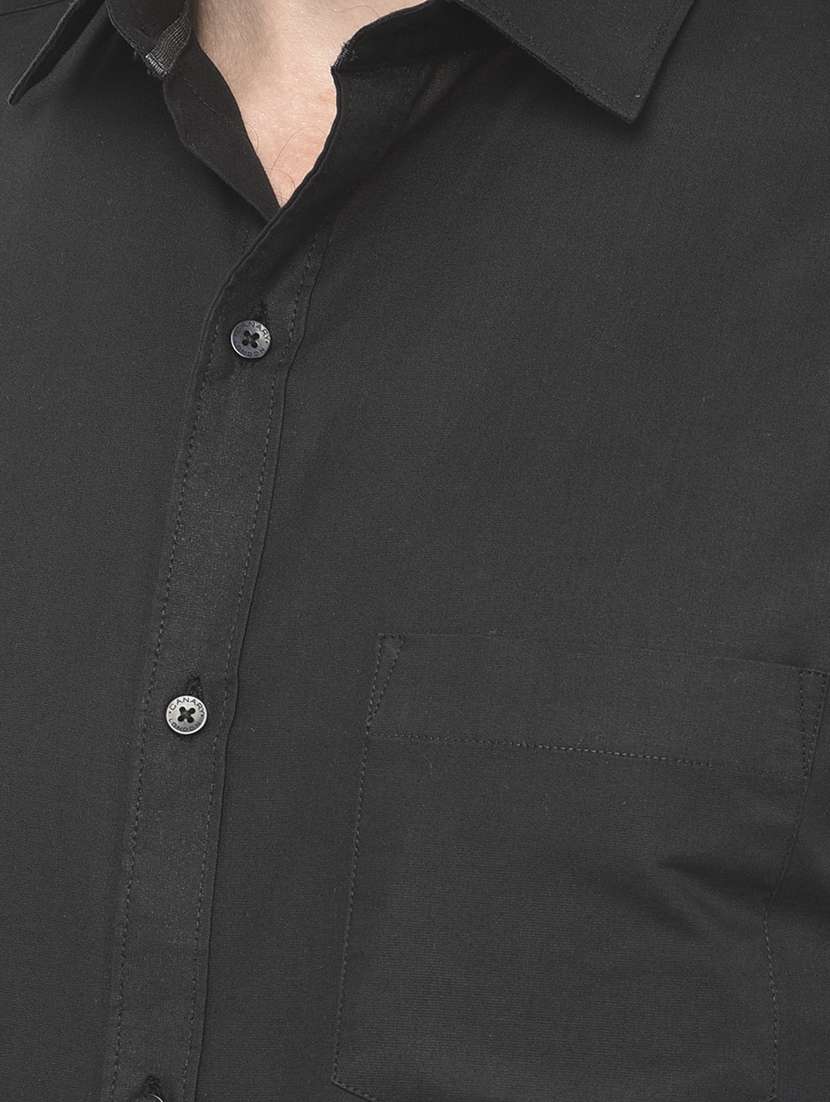 mens solids formal shirt - 18178869 -  Standard Image - 5