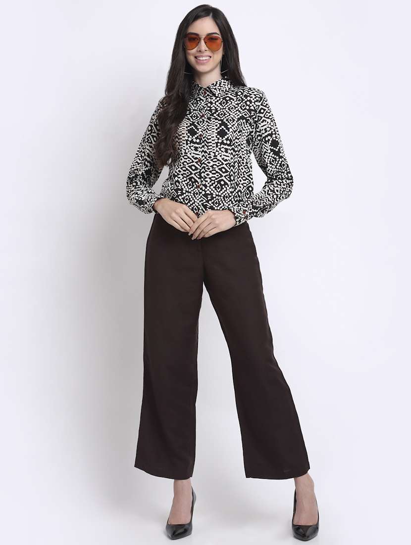 long sleeved printed shirt - 18182230 -  Standard Image - 3