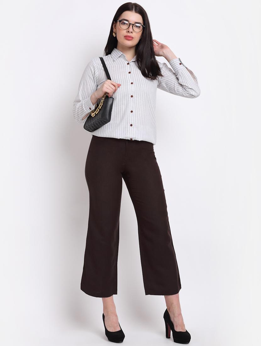 long sleeved striped shirt - 18182239 - Standard Image - 3