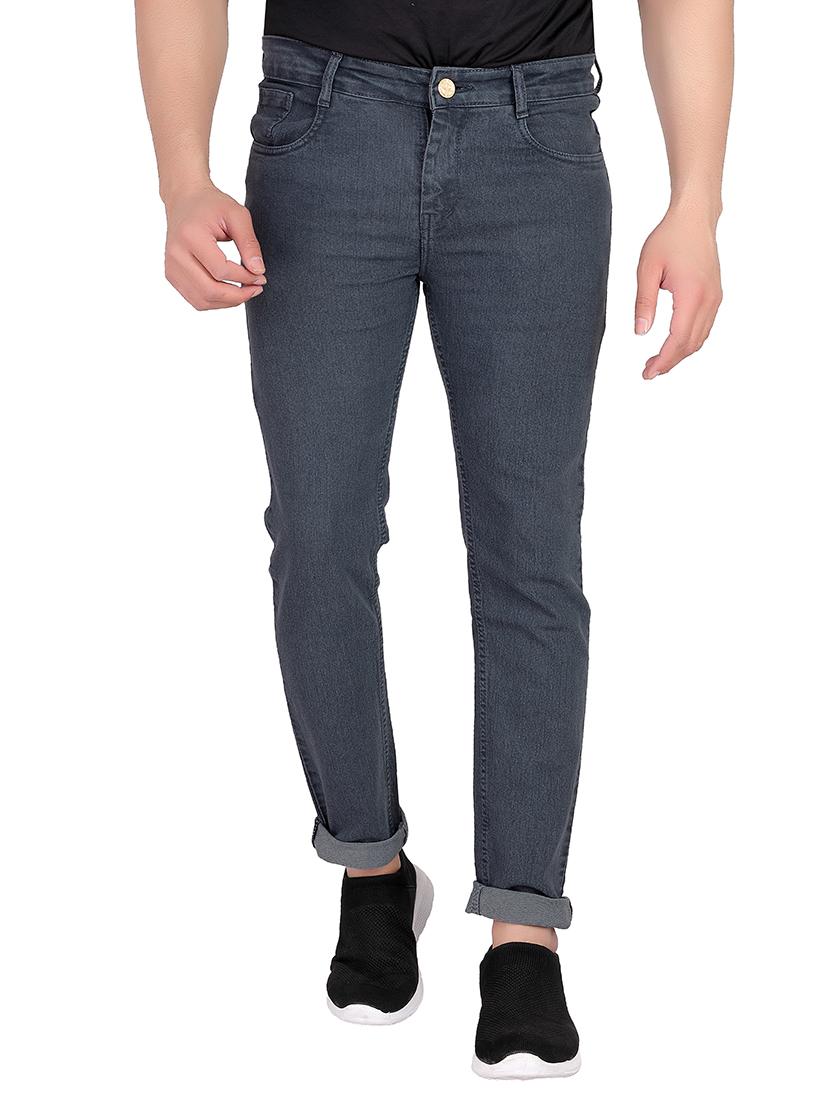 mens slim fit plain jeans - 18182300 - Zoom Image - 0