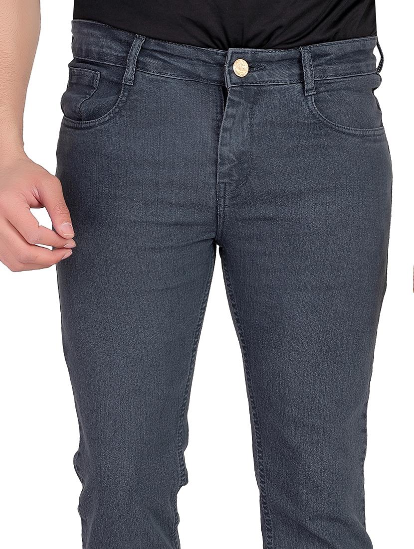 mens slim fit plain jeans - 18182300 - Standard Image - 5