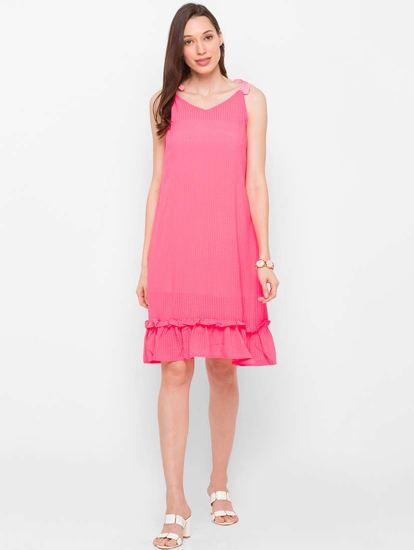 women's tiered dress self design dress - 18182378 -  Standard Image - 3