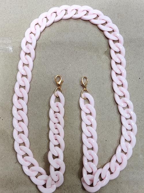 ecrelic marks chain light pink colour - 18183337 - Standard Image - 0