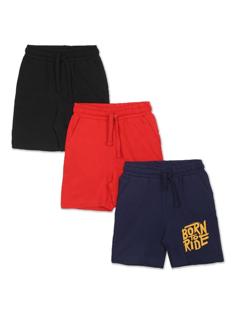 set of 3 pcs solid shorts - 18183692 - Zoom Image - 0