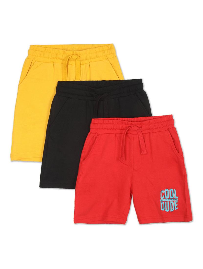 set of 3 pcs solid shorts - 18183697 - Zoom Image - 0