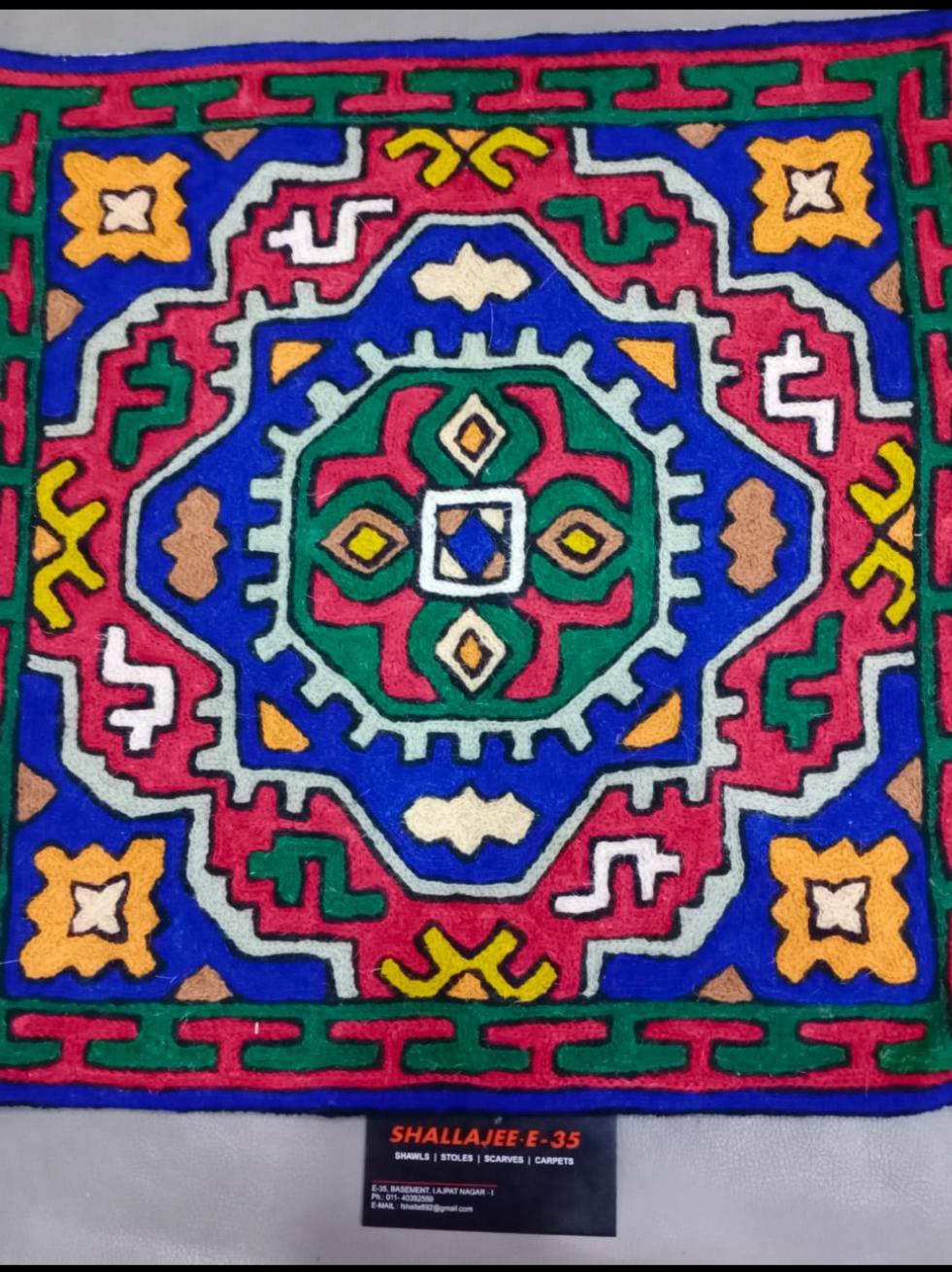 pillow case hand made blue and - 18187350 - Zoom Image - 0