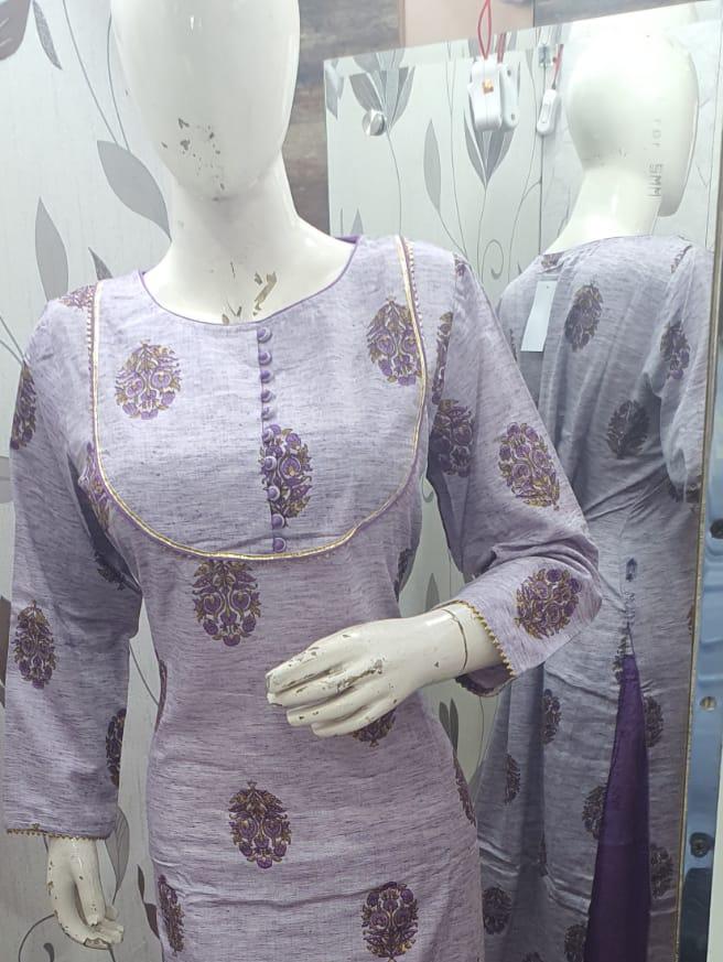 cotton reyon cross kurti with pant  - 18190235 -  Zoom Image - 0