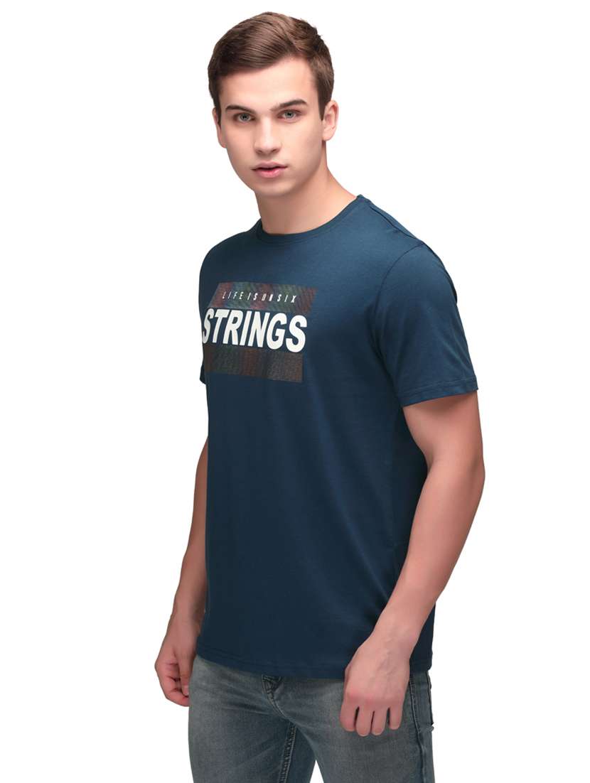 men set of 2 chest print t-shirt - 18191486 -  Standard Image - 3