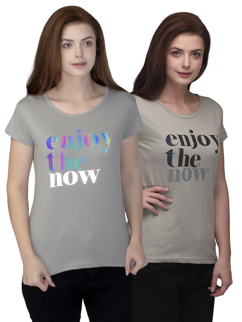 women's t-shirt combo - 18191524 - Zoom Image - 0