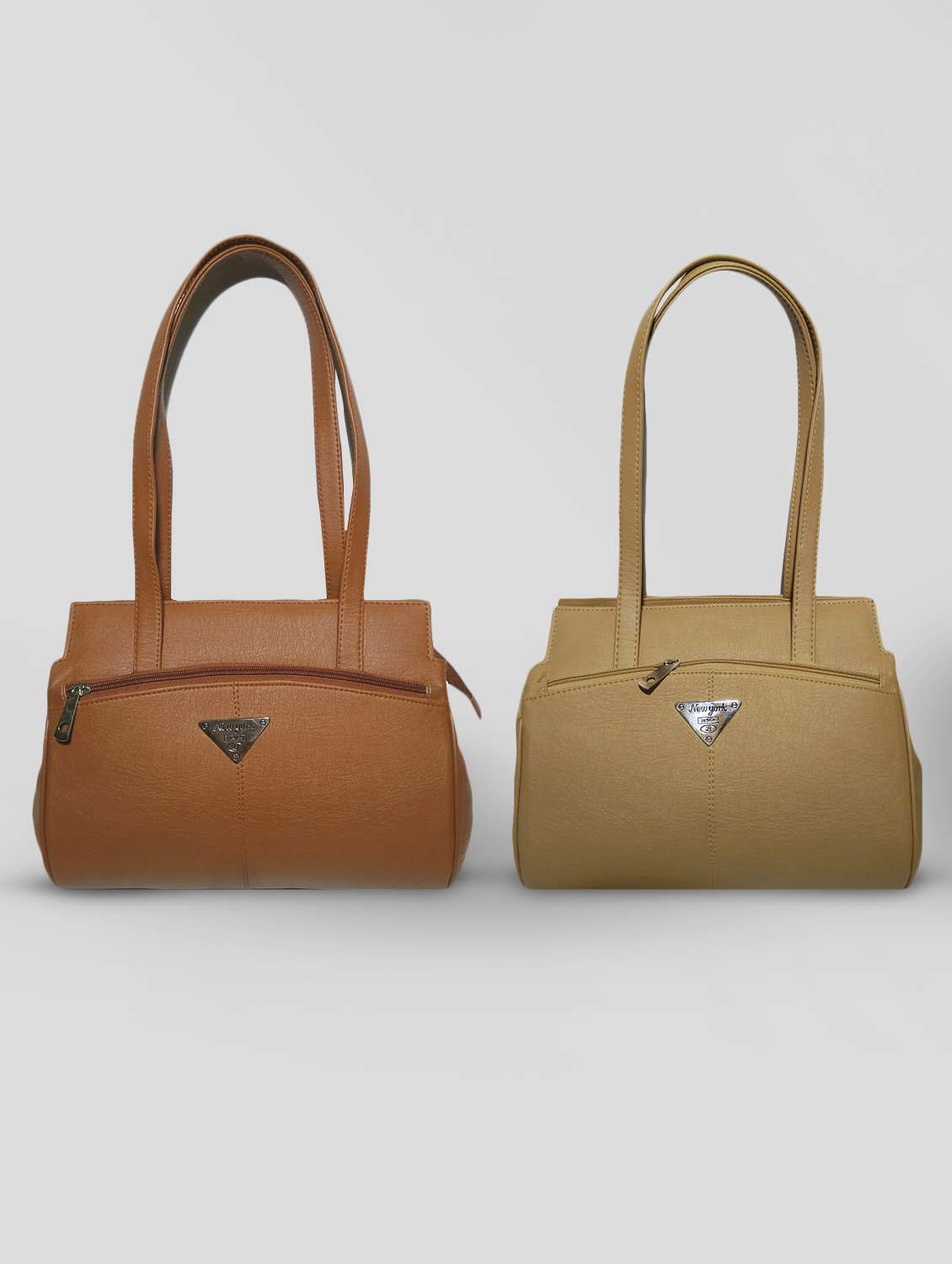 multi colored leatherette (pu) combo handbag