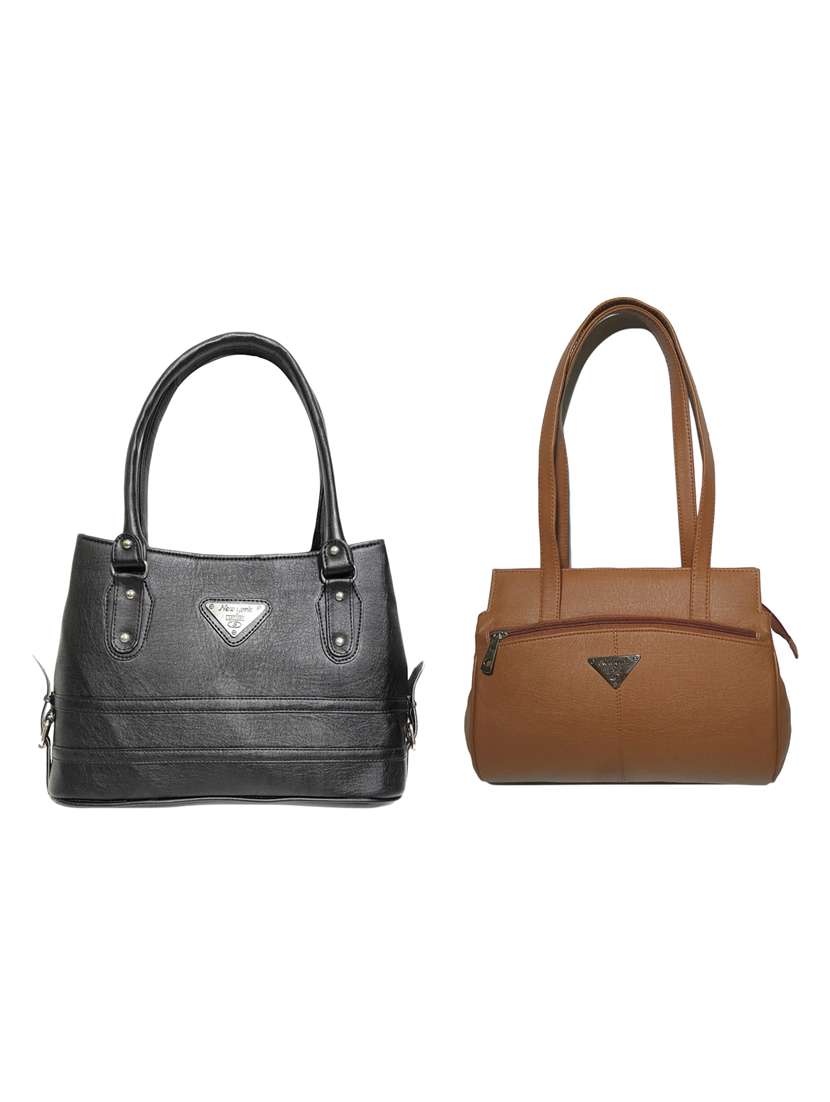 multi colored leatherette (pu) combo handbag - 18196652 -  Zoom Image - 0