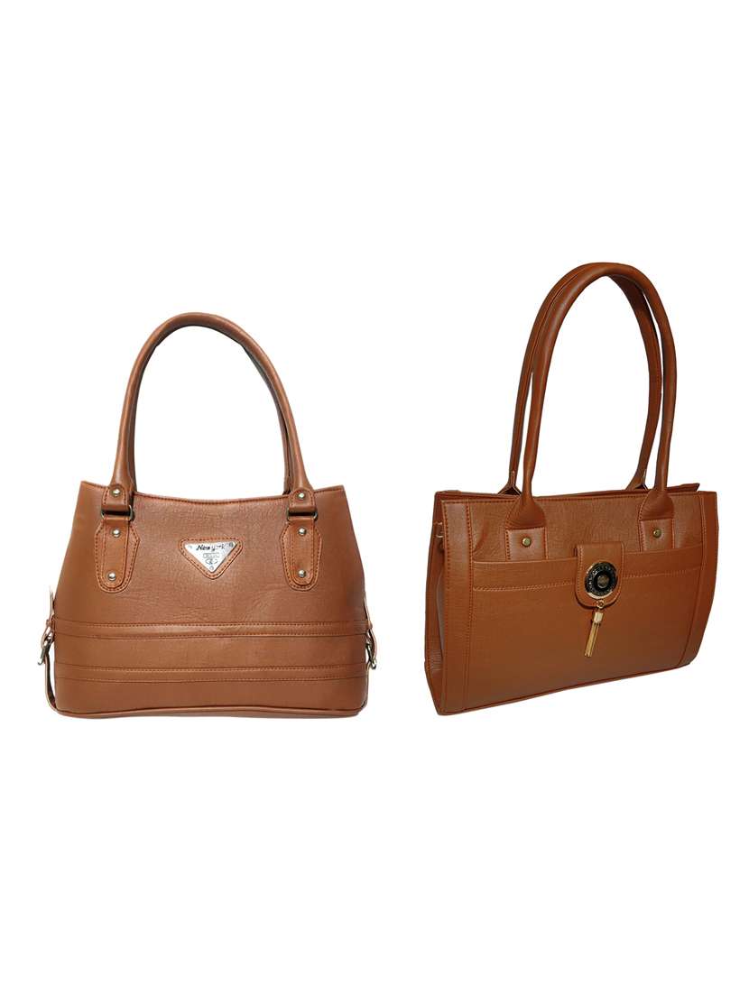 multi colored leatherette (pu) combo handbag - 18196696 -  Zoom Image - 0