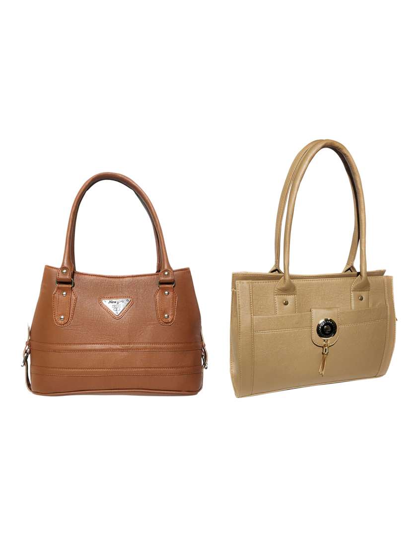 multi colored leatherette (pu) combo handbag - 18196711 -  Zoom Image - 0