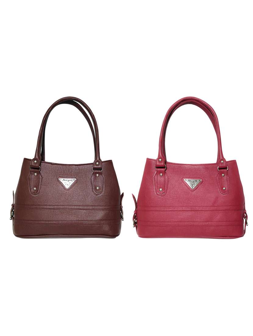 multi colored leatherette (pu) combo handbag - 18196714 - Zoom Image - 0