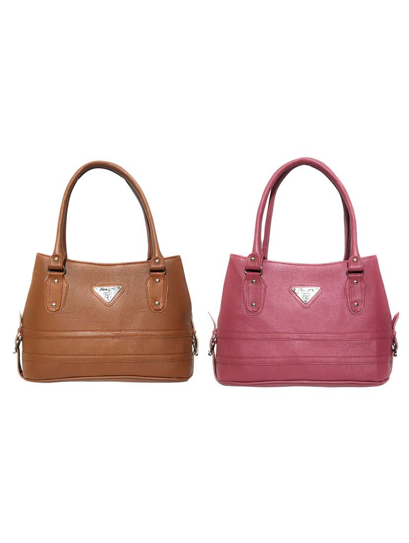 multi colored leatherette (pu) combo handbag - 18196723 -  Zoom Image - 0