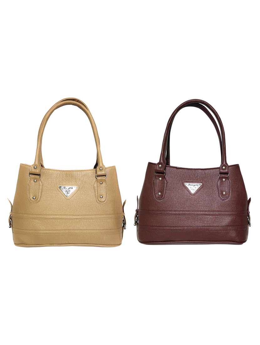 multi colored leatherette (pu) combo handbag - 18196724 - Zoom Image - 0