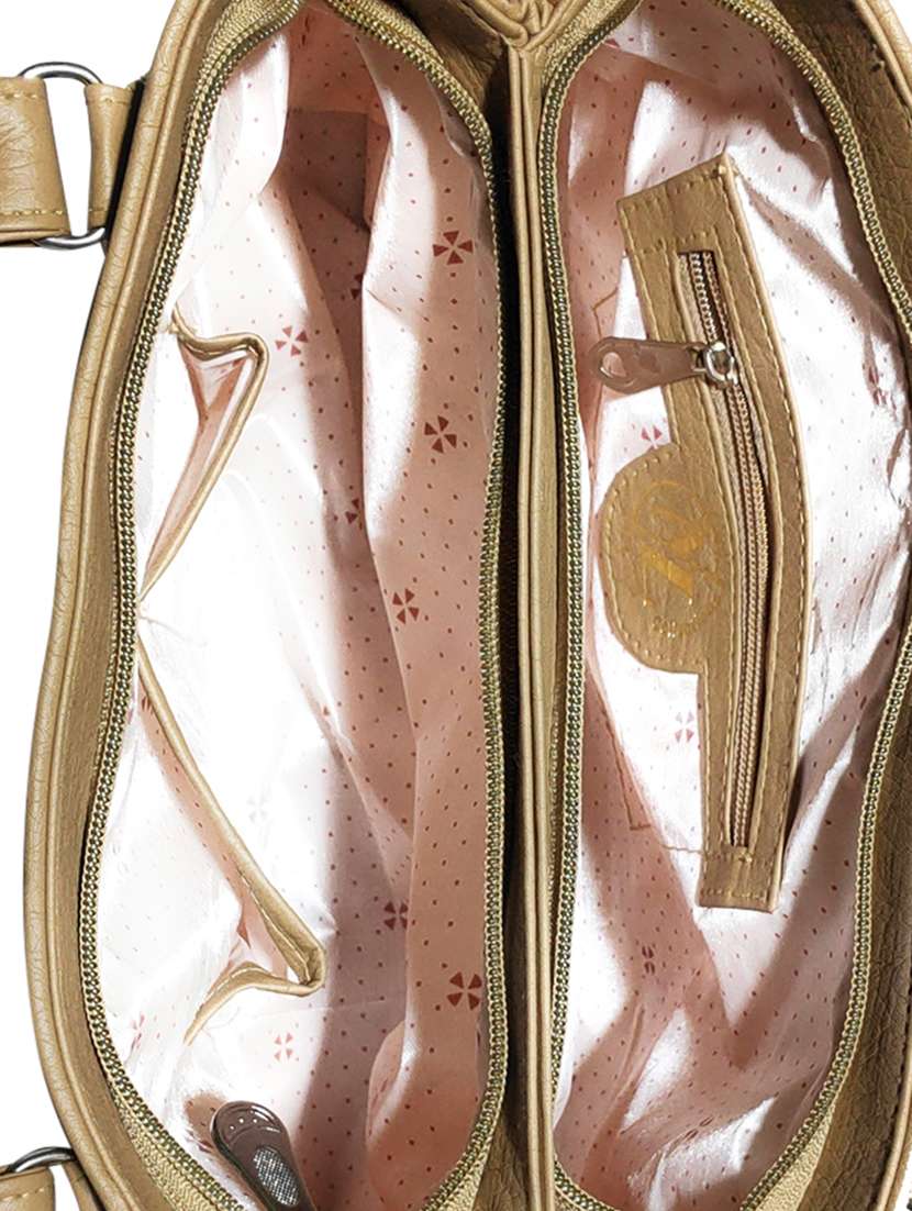 multi colored leatherette (pu) combo handbag - 18196737 - Standard Image - 3