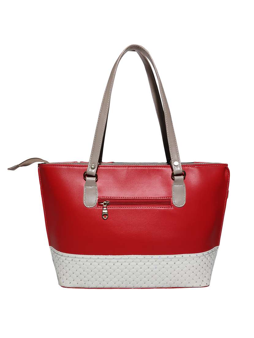 multi colored leatherette (pu) combo handbag - 18196747 - Standard Image - 5