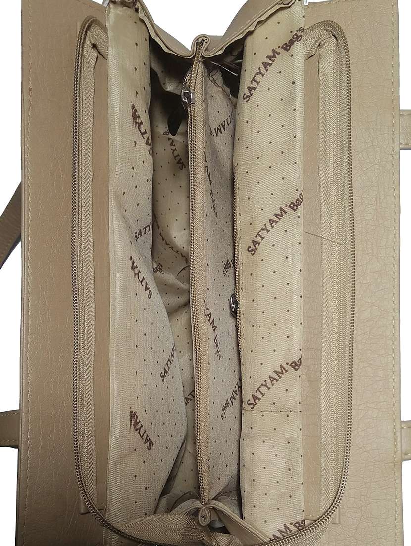 multi colored leatherette (pu) combo handbag - 18196763 -  Standard Image - 3