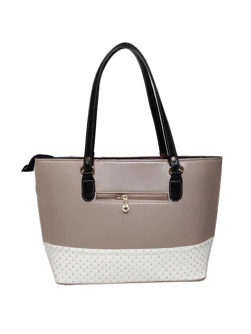 multi colored leatherette (pu) combo handbag - 18196763 -  Standard Image - 5