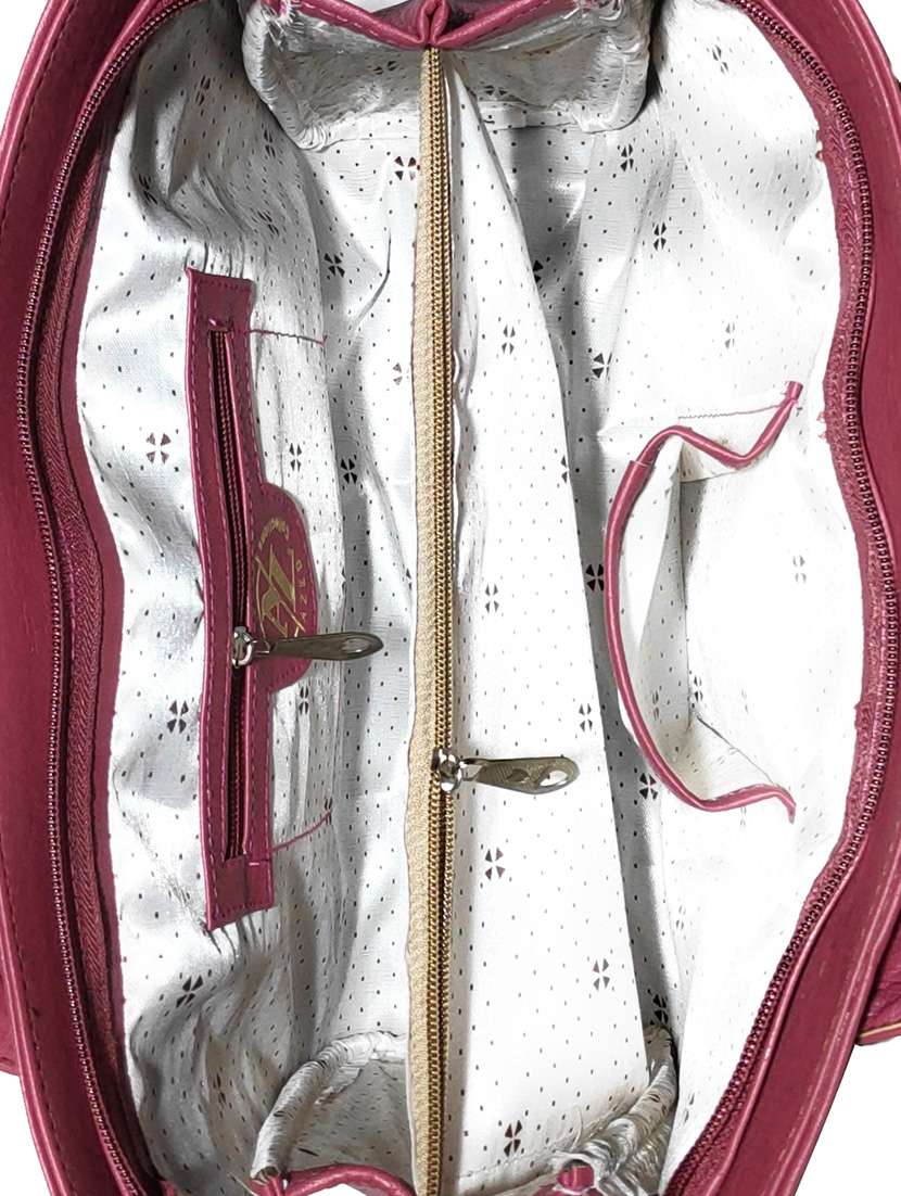 multi colored leatherette (pu) combo handbag - 18196829 -  Standard Image - 3