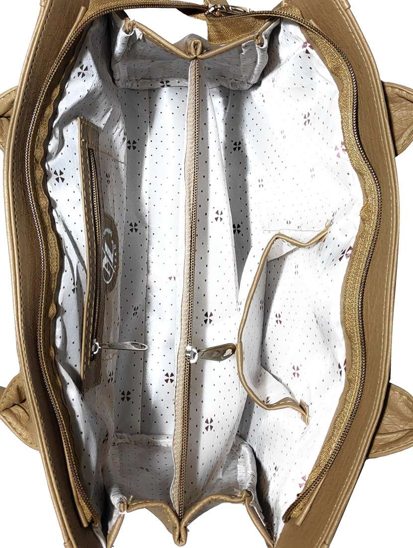 multi colored leatherette (pu) combo handbag - 18196845 -  Standard Image - 3