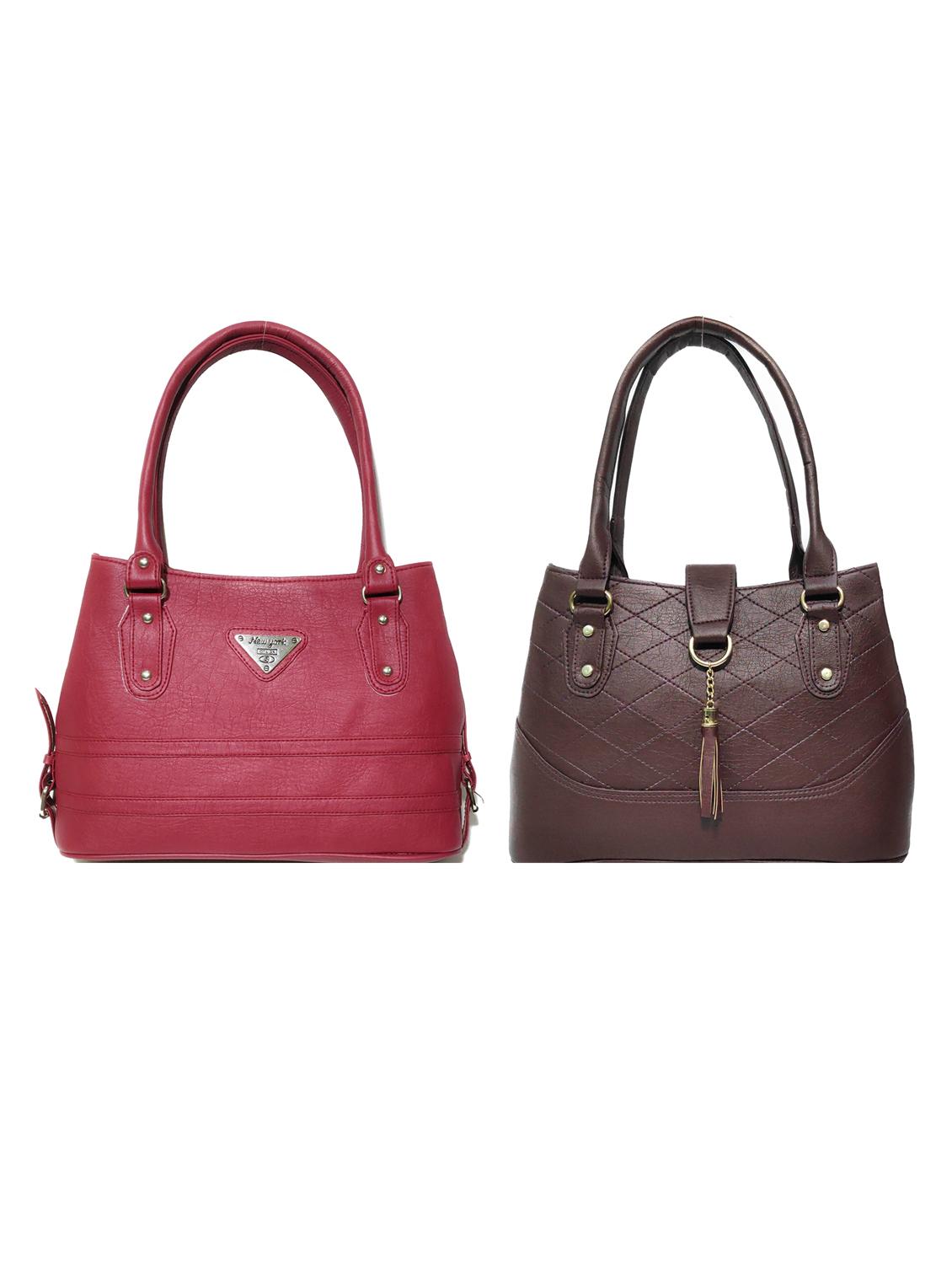 multi colored leatherette (pu) combo handbag - 18196873 - Zoom Image - 0