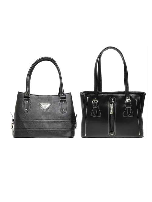multi colored leatherette (pu) combo handbag - 18196903 - Standard Image - 0