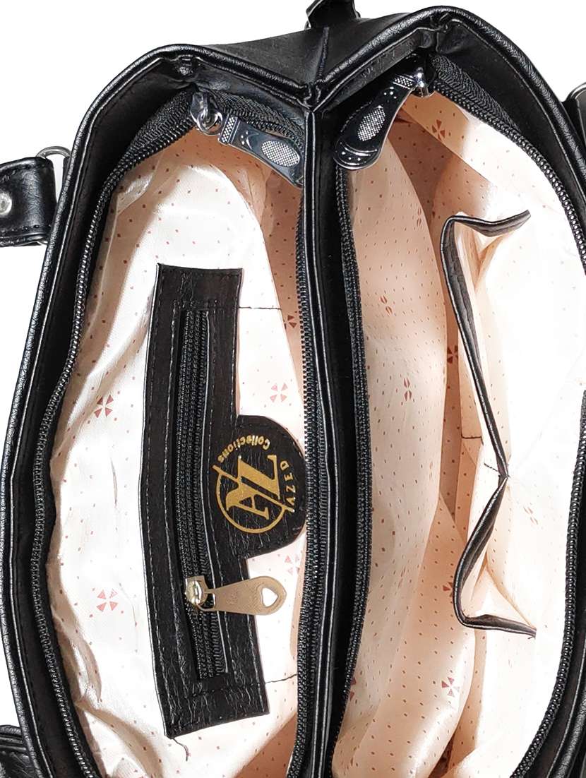 multi colored leatherette (pu) combo handbag - 18196939 -  Standard Image - 3