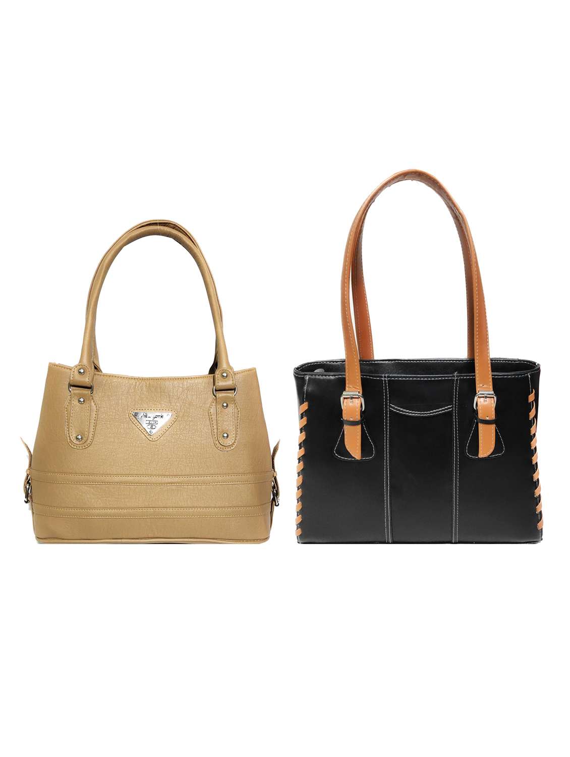 multi colored leatherette (pu) combo handbag - 18196949 -  Zoom Image - 0