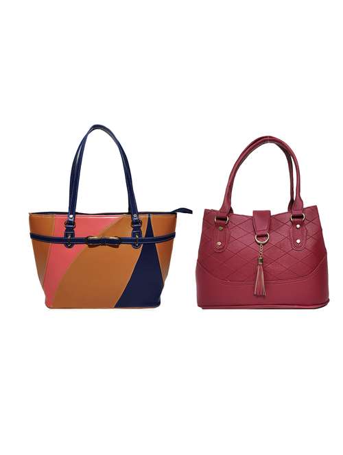 set of 2 pcs combos handbag - 18197006 -  Standard Image - 0