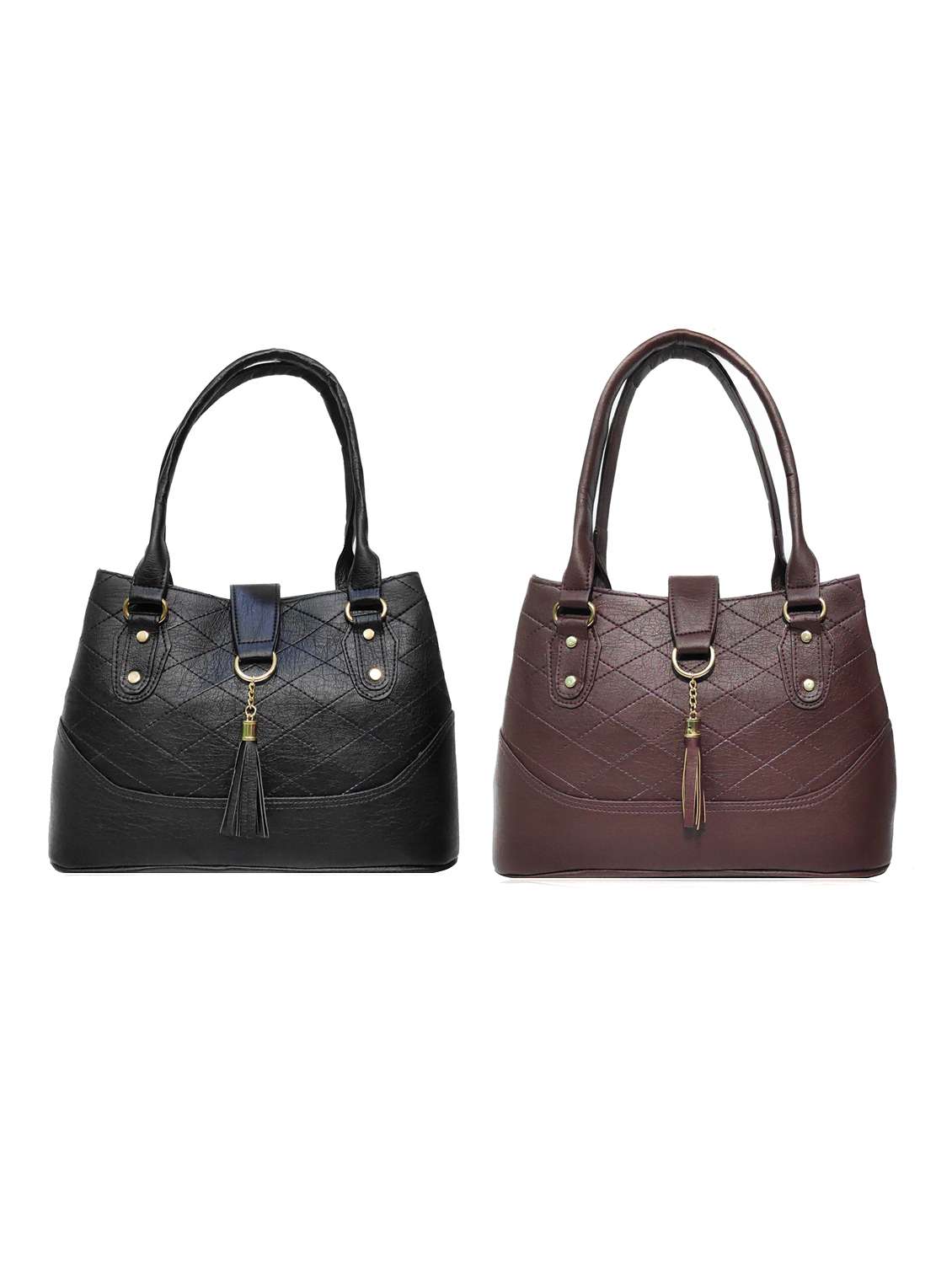 multi colored leatherette (pu) combo handbag - 18197083 - Zoom Image - 0