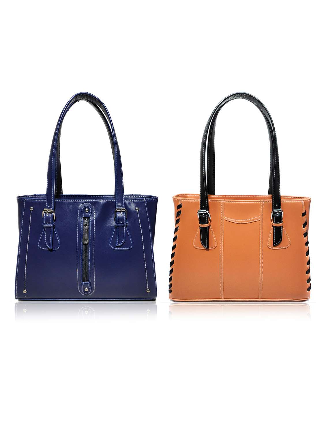 multi colored leatherette (pu) combo handbag - 18197229 -  Zoom Image - 0