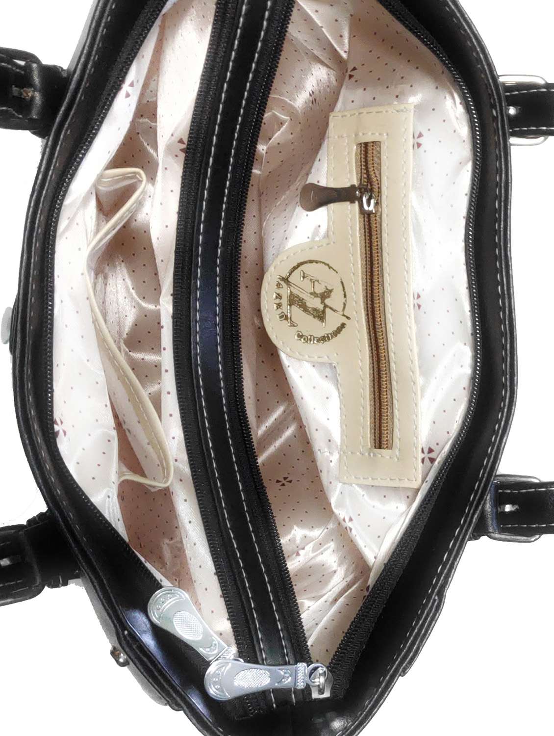 multi colored leatherette (pu) combo handbag - 18197235 -  Standard Image - 3