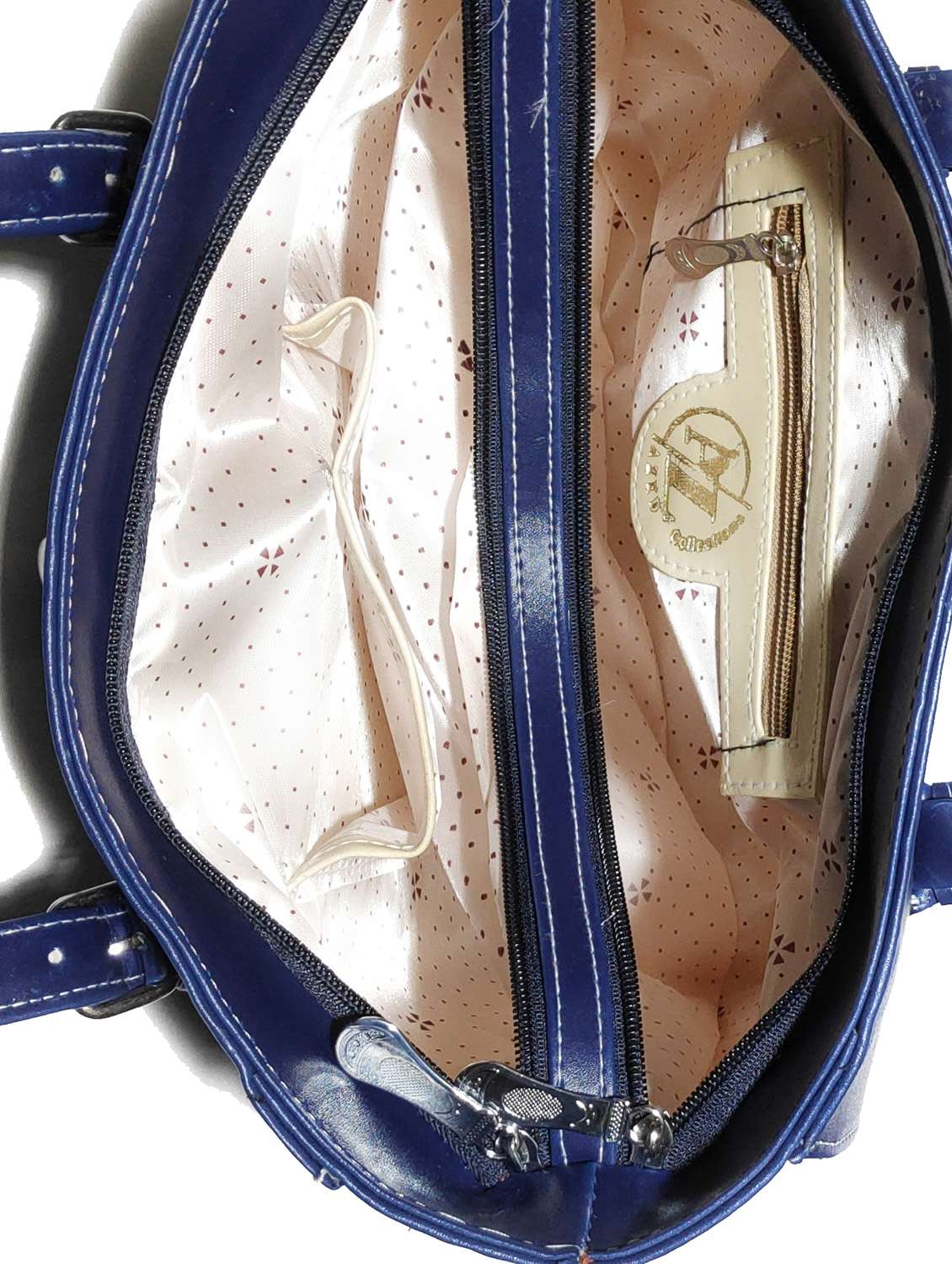 multi colored leatherette (pu) combo handbag - 18197239 -  Standard Image - 3