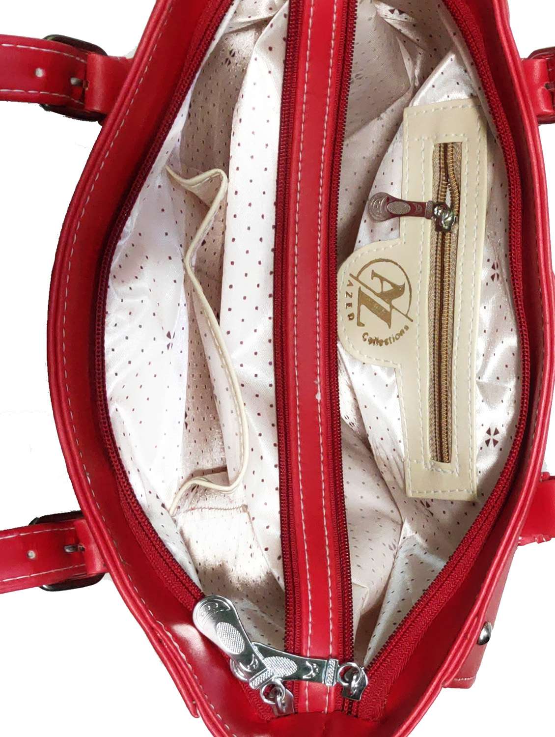 multi colored leatherette (pu) combo handbag - 18197246 - Standard Image - 3