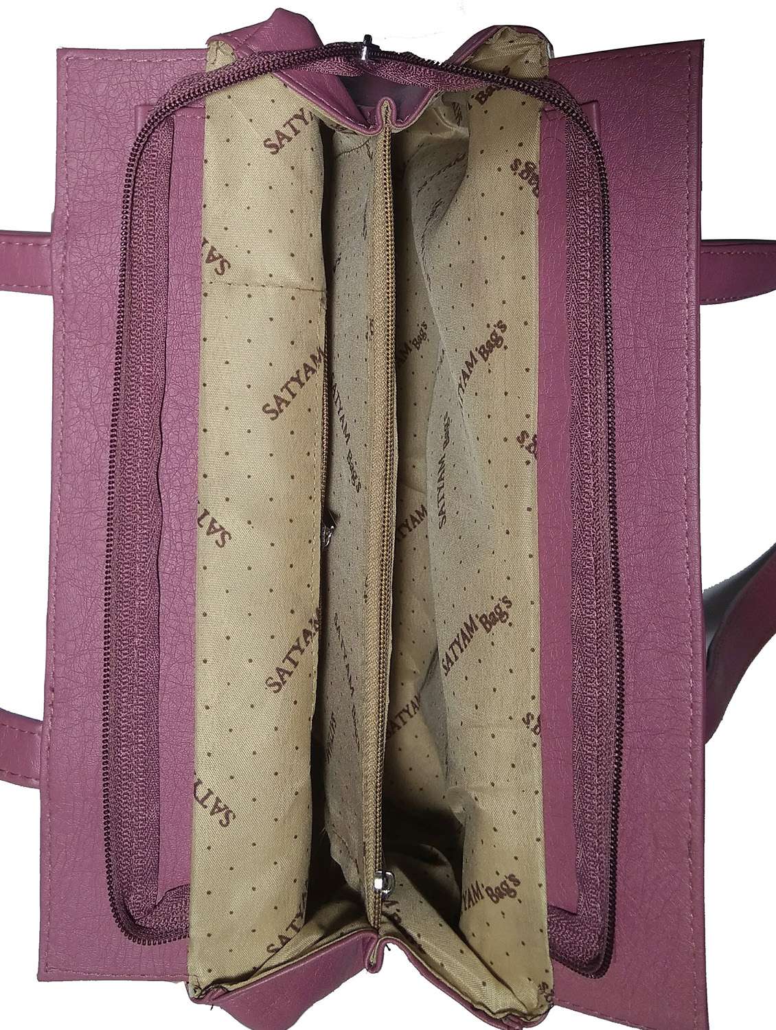 multi colored leatherette (pu) combo handbag - 18197256 -  Standard Image - 3