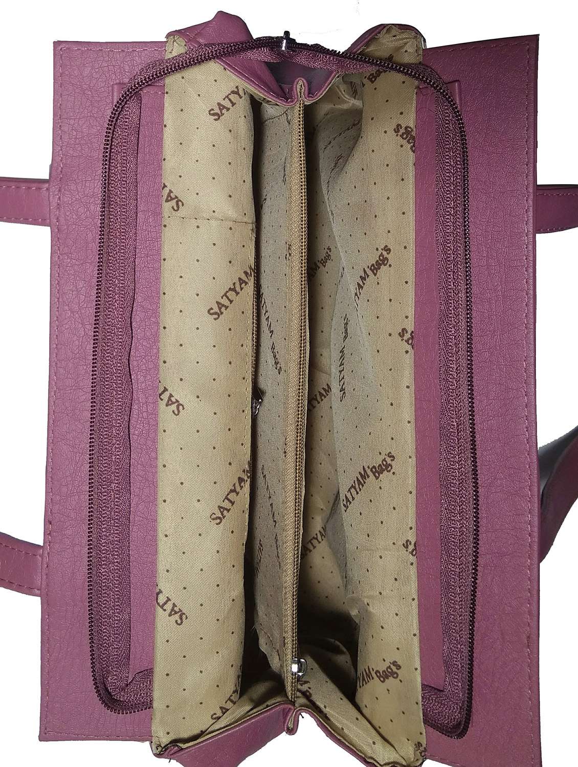 multi colored leatherette (pu) combo handbag - 18197257 - Standard Image - 3