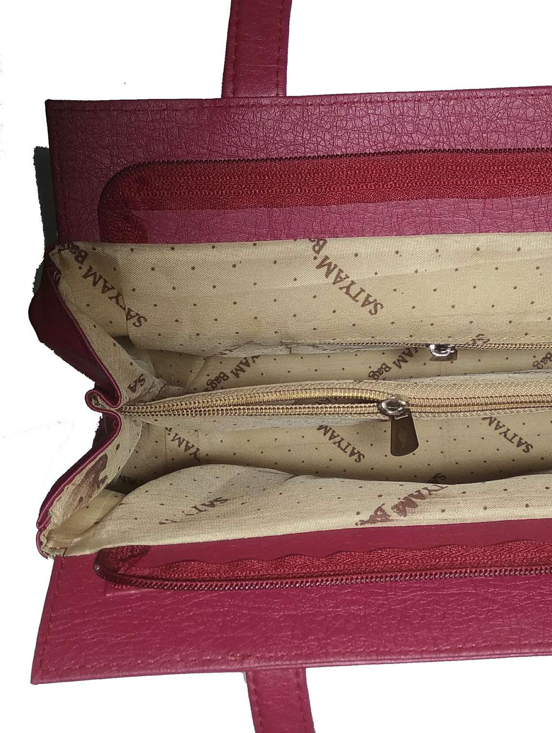 multi colored leatherette (pu) combo handbag - 18197277 -  Standard Image - 3