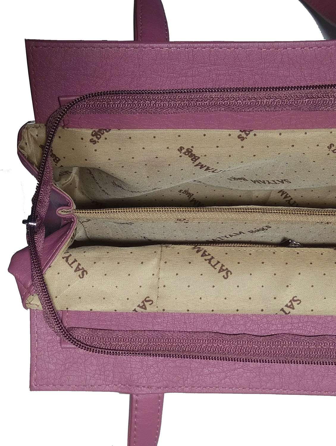 multi colored leatherette (pu) combo handbag - 18197312 -  Standard Image - 3