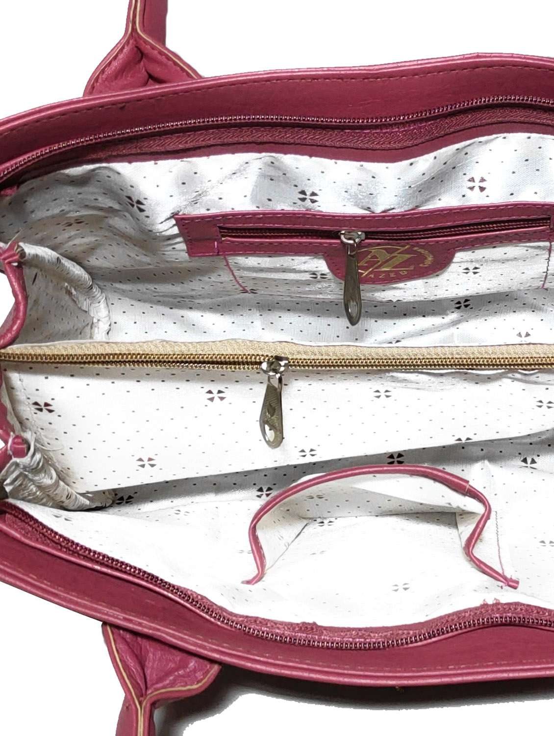 multi colored leatherette (pu) combo handbag - 18197336 -  Standard Image - 3