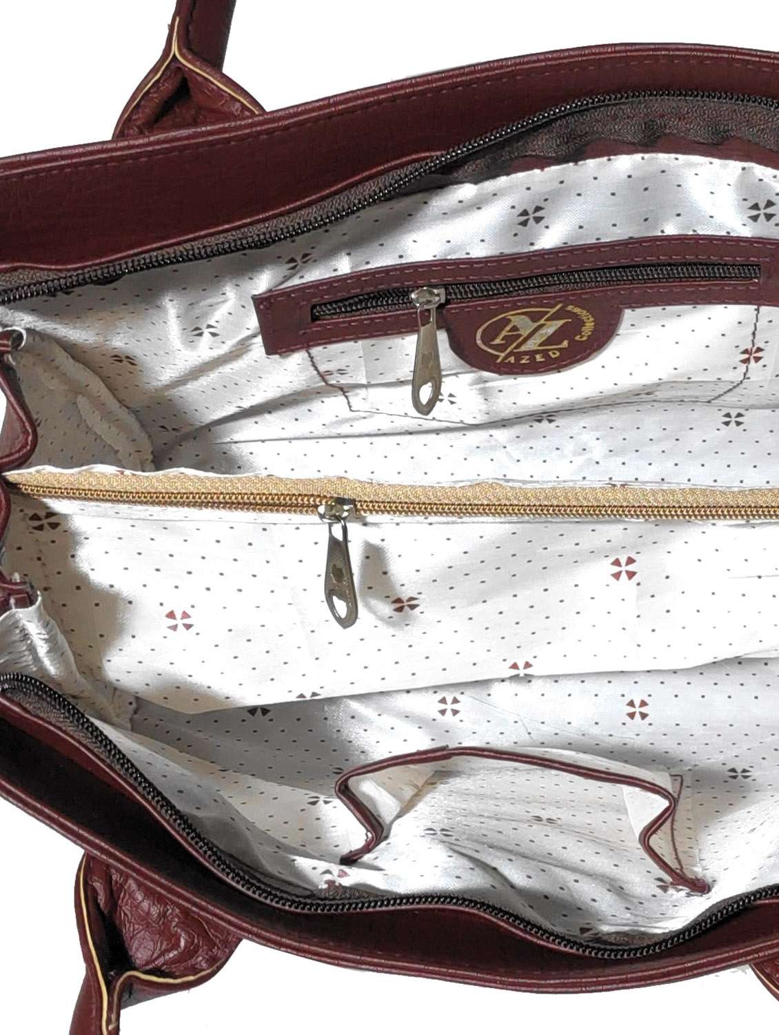 multi colored leatherette (pu) combo handbag - 18197337 -  Standard Image - 3