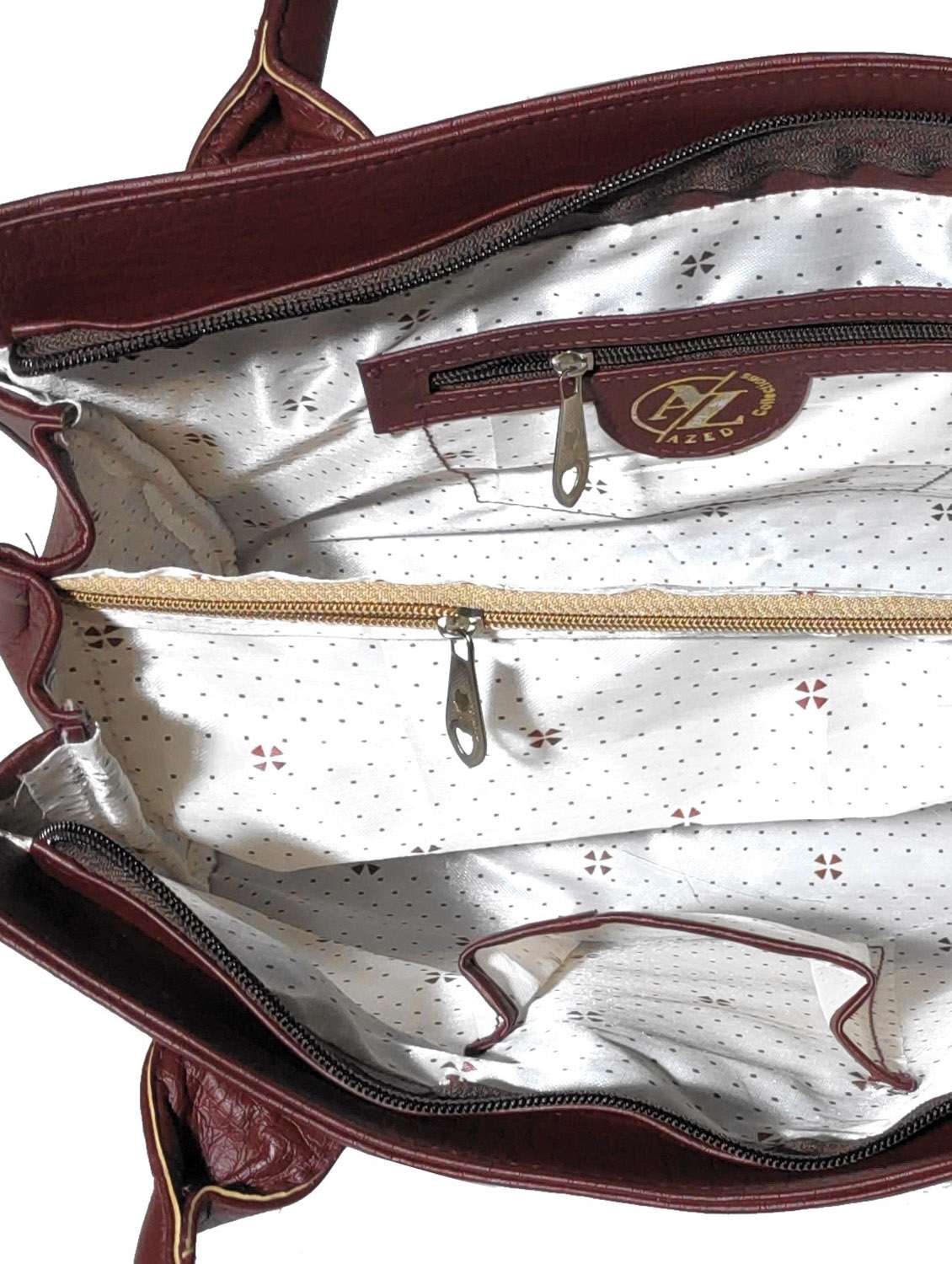 multi colored leatherette (pu) combo handbag - 18197340 -  Standard Image - 3