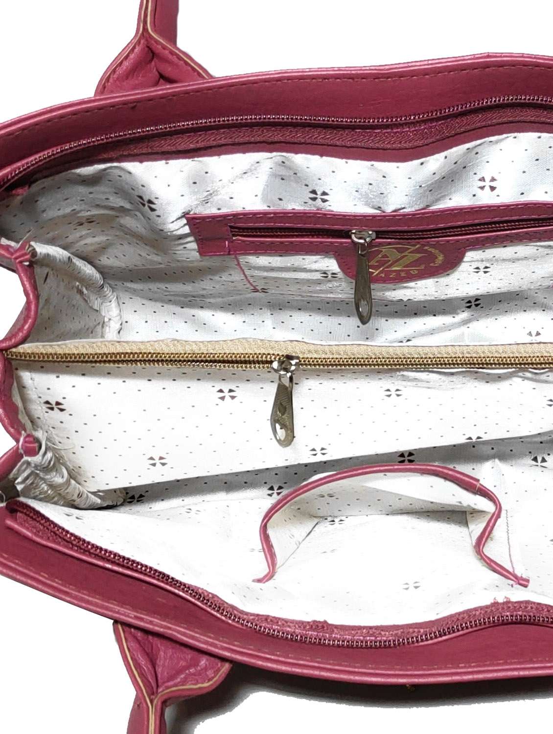 multi colored leatherette (pu) combo handbag - 18197361 -  Standard Image - 3