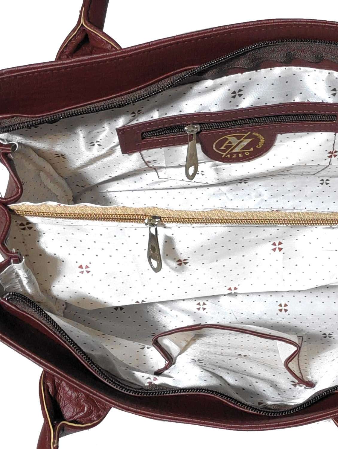 multi colored leatherette (pu) combo handbag - 18197362 -  Standard Image - 3