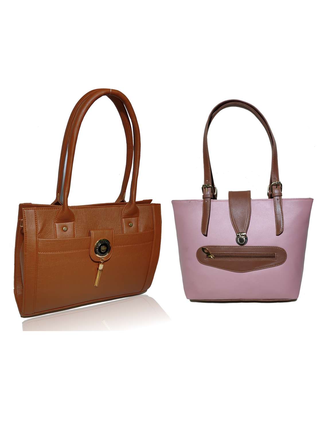 multi colored leatherette (pu) combo handbag - 18197373 -  Zoom Image - 0